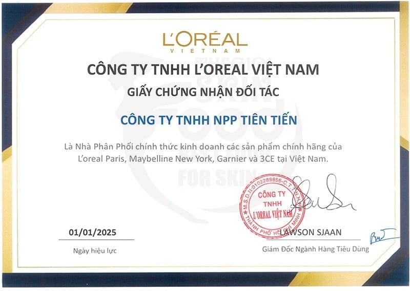 thegioiskinfood.com chứng nhận 3ce