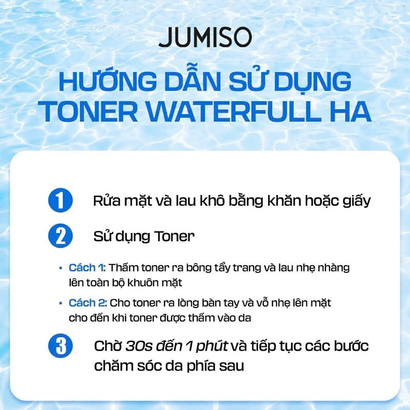 thegioiskinfood.com - Nước Hoa Hồng Cấp Ẩm Jumiso Waterfull Hyaluronic Acid Toner