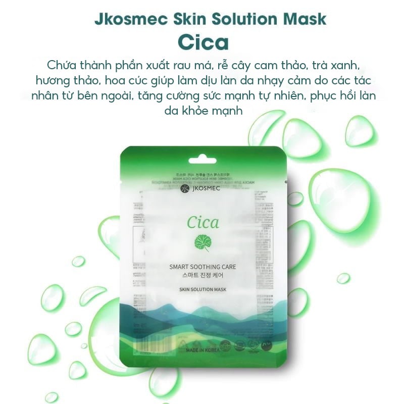 thegioiskinfood.com - Mặt Nạ Jkosmec Cải Thiện Các Vấn Đề Làn Da Skin Solution Mask 25ml