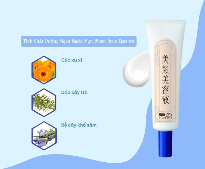 thegioiskinfood.com - Serum Meishoku Hỗ Trợ Giảm Mụn Meishoku Bigan Acne Essence 15g