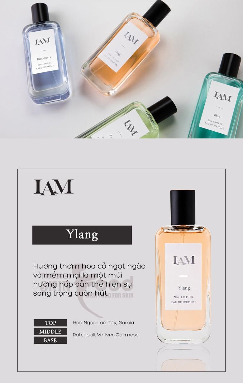 thegioiskinfood.com - Nước Hoa Dạng Xịt Perfume Holic I AM Eau De Perfume 50ml - JULY
