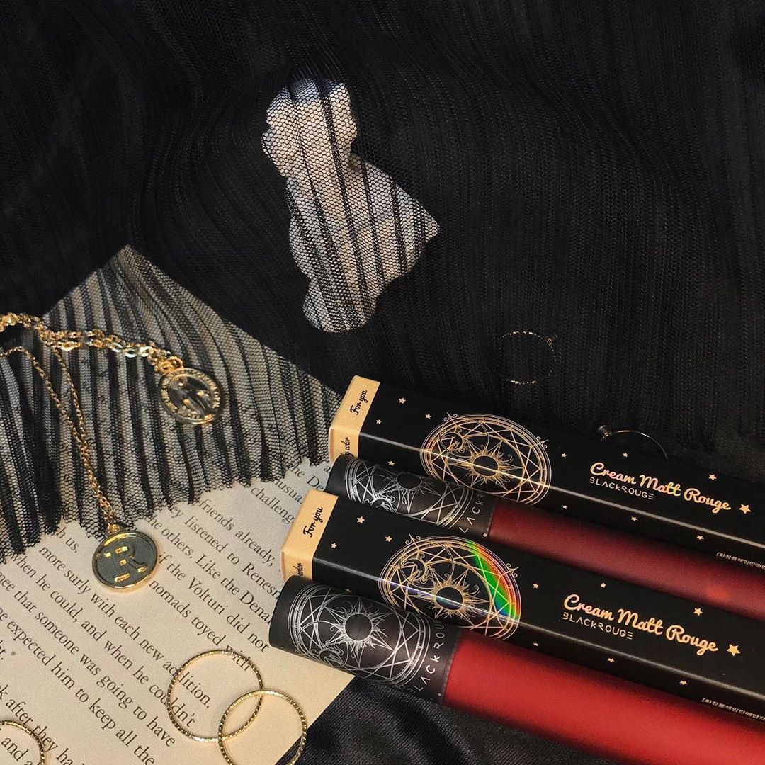 Kết quả hình ảnh cho BLACK ROUGE CREAM MATT ROUGE