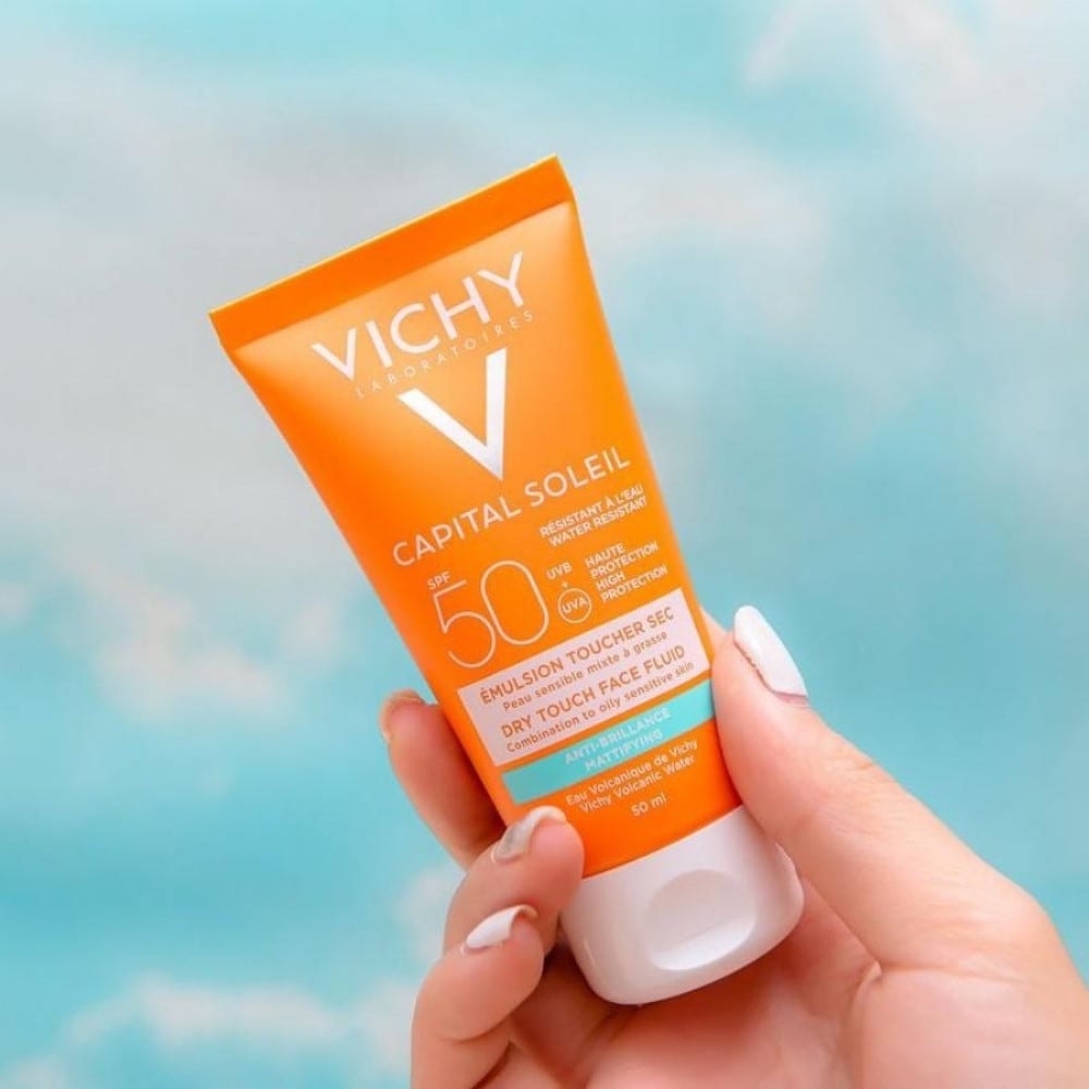 5.3.10 - thegioiskinfood.com - Kem chống nắng Vichy Ideal Soleil Mattifying Face Fluid Dry Touch SPF 50+ 50ml