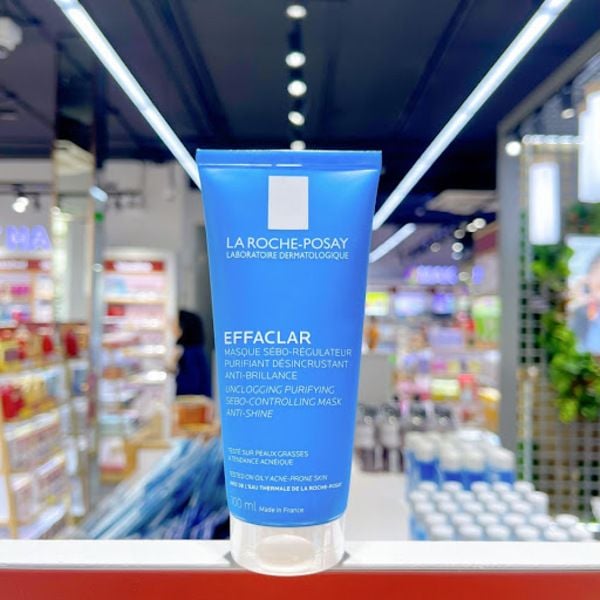 kiểm soát nhờn với mặt nạ bùn khoáng La Roche Posay trị mụn