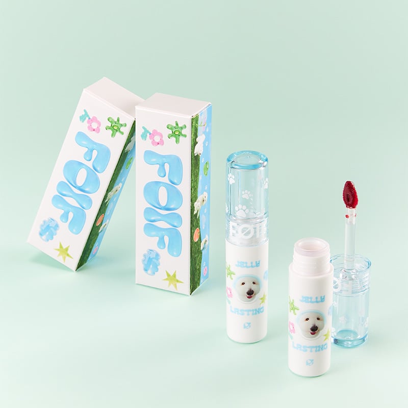 thegioiskinfood.com - [New][Teddy Collection] Son Tint Bóng FOIF Thuần Chay, Ẩm Mịn, Căng Bóng Jelly Lasting Tint 3g