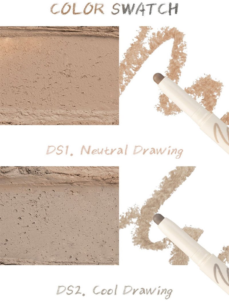thegioiskinfood.com - Bút Tạo Khối Hai Đầu Merzy Eassy Drawing Shading Stick 1.3g