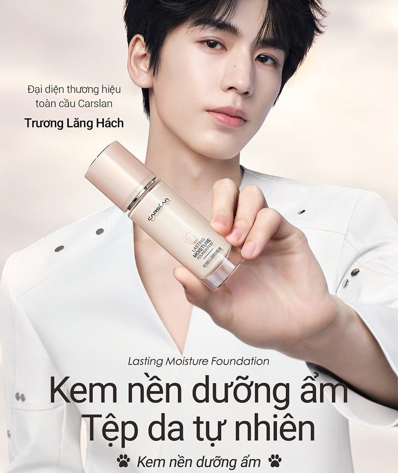 thegioiskinfood.com - Kem Nền Carslan Dưỡng Ẩm Lâu Trôi Lasting Moisture Foundation 30g