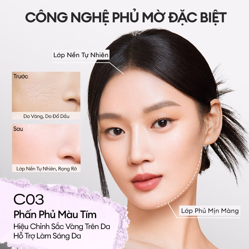 thegioiskinfood.com - Phấn Phủ Dạng Bột Siêu Mịn Lâu Trôi Colorkey Lasting Naturally-occurring Loose Powder 8g