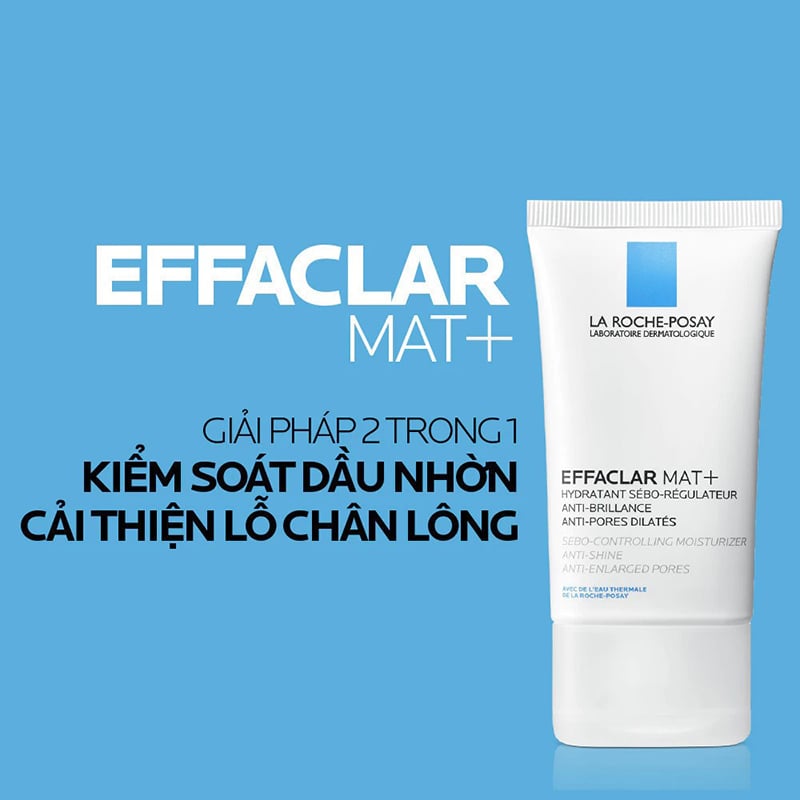 thegioiskinfood.com - Kem Dưỡng La Roche-Posay Kiềm Dầu, Cải Thiện Lỗ Chân Lông Effaclar Mat+ 40ml