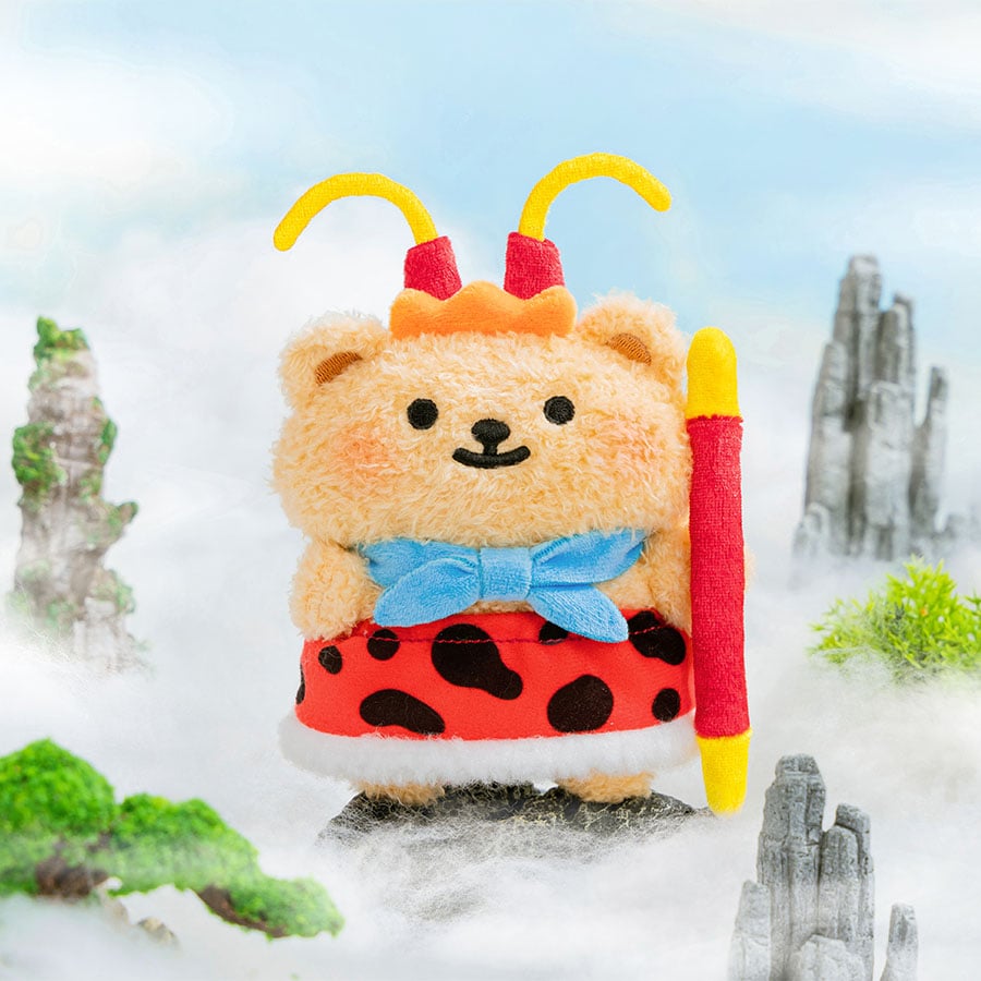 thegioiskinfood.com - Móc Khóa Gấu Bông BearisBug Dream Career Series Plush Keychain