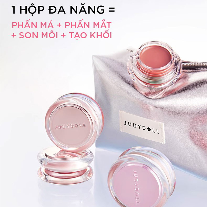Son Môi & Má Hồng Kem Đa Năng Judydoll Watery Multiuse Color Balm 6g