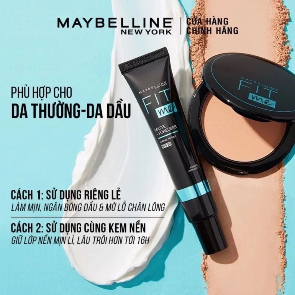 Thegioiskinfood.com - 65.5 Ưu điểm, nhược điểm của kem lót Maybelline Fit Me