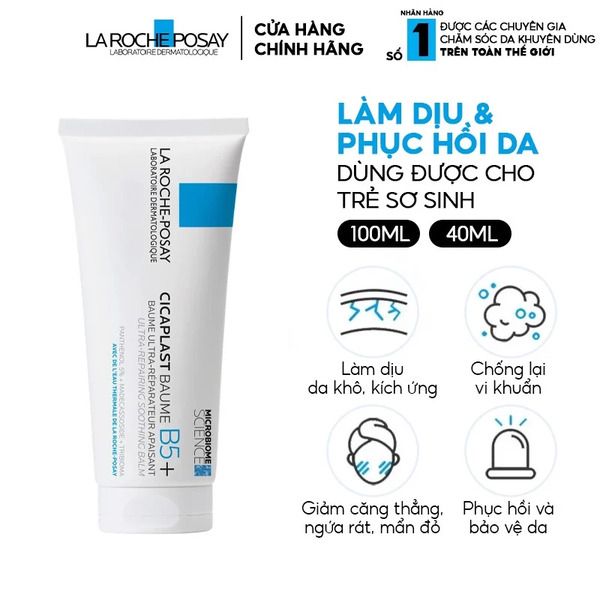 Kem phục hồi da B5 - La Roche-Posay Cicaplast Baume B5