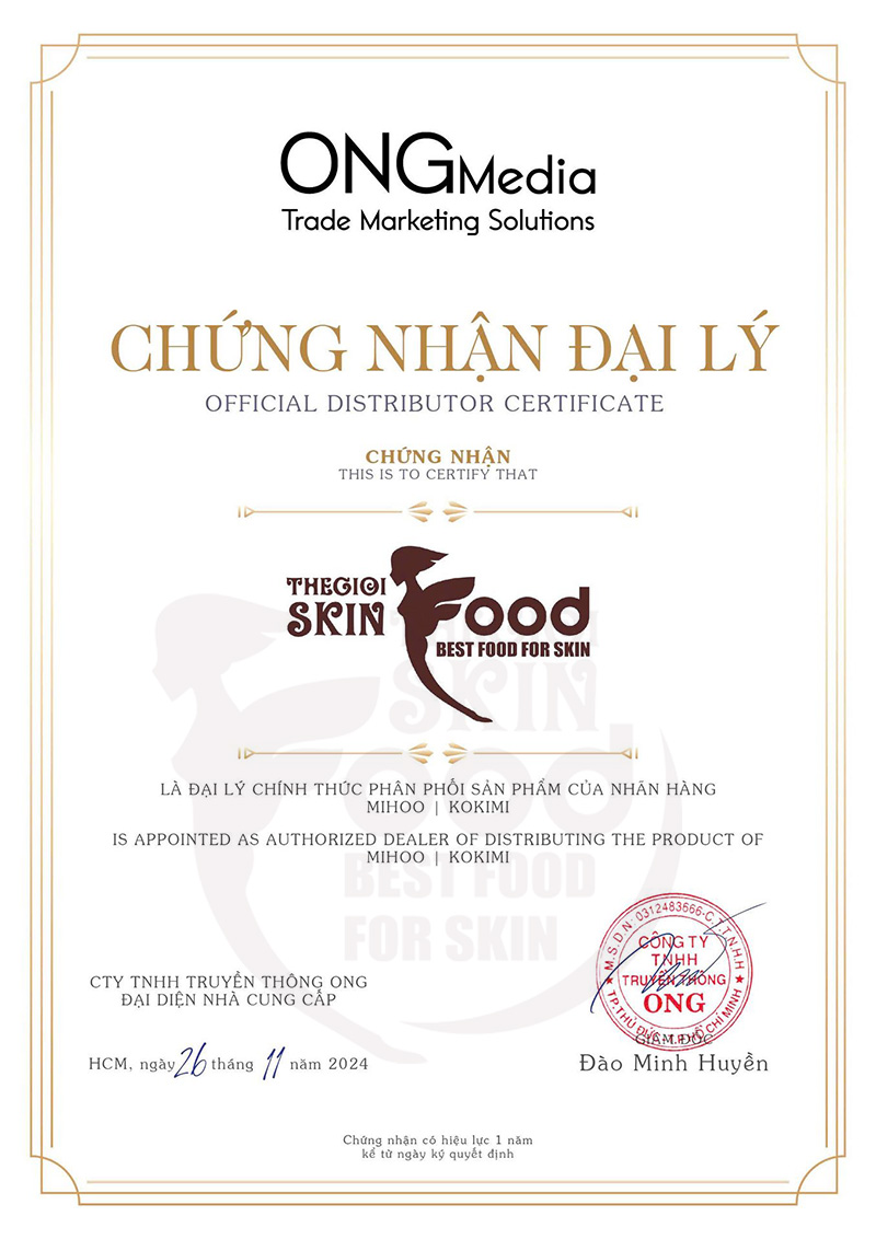 Thế Giới Skinfood - Đại lý phân phối chính hãng các sản phẩm MIHOO tại Việt Nam