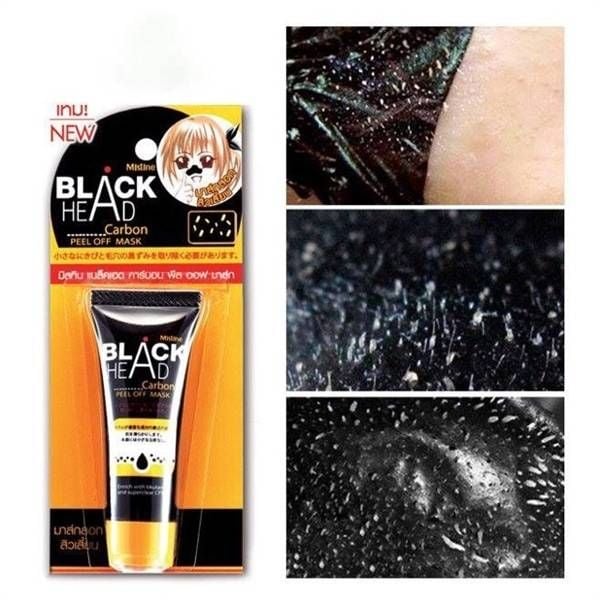 Mặt nạ lột mụn than tre Mistine Blackhead Carbon Peel Off Mask