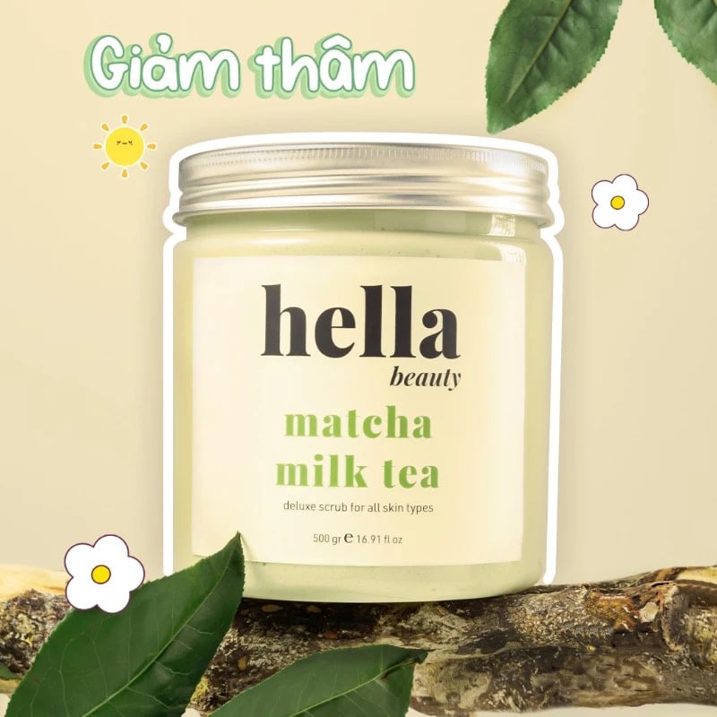 thegioiskinfood.com - Tẩy Tế Bào Chết Body Giúp Dưỡng Sáng Da, Mờ Thâm Hella Beauty Deluxe Scrub 500g