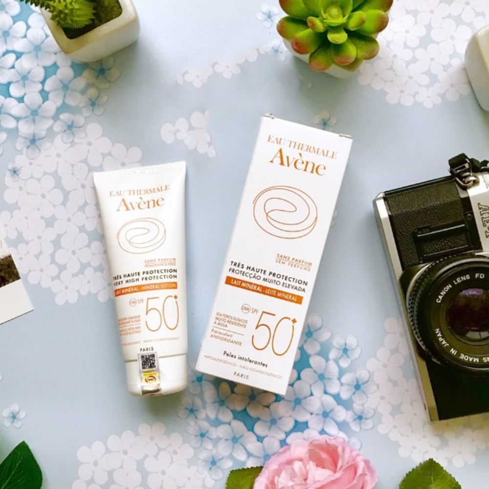 2.7 - thegioiskinfood.com - Kem chống nắng cho da nhạy cảm Avène Very High Protection Mineral Lotion SPF 50+