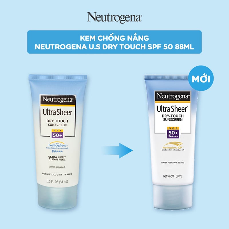 Neutrogena Ultra Sheer Dry-Touch Sunscreen SPF 50 88ml