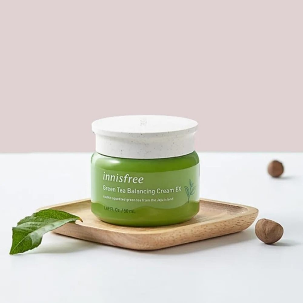 21.3.13 - thegioiskinfood.com -  Kem dưỡng da trà xanh Innisfree Green Tea Balancing Cream EX