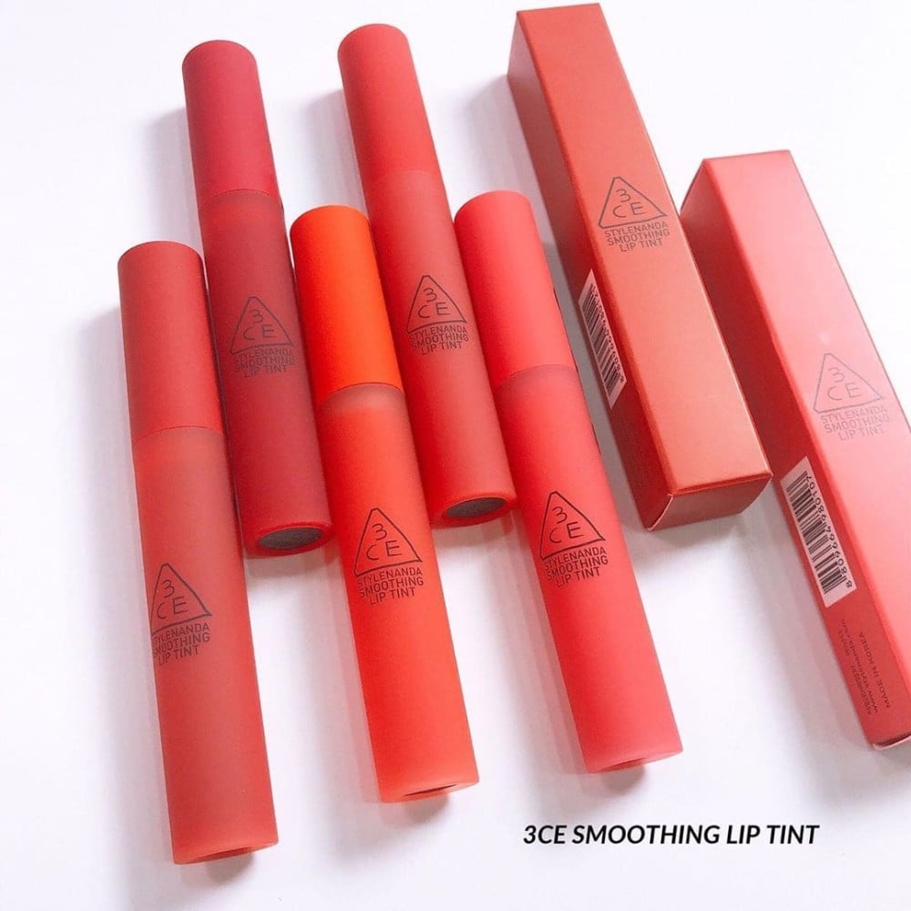 15.7 - thegoiskinfood -  Ưu và nhược điểm của bảng màu son 3CE Smoothing Lip Tint