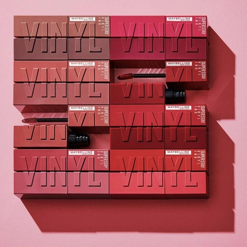 Thegioiskinfood.com - 64.7 Thiết kế bao bì của Son bóng Maybelline Super Stay Vinyl Ink