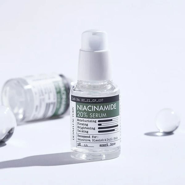 Tinh chất dưỡng da Derma Factory Niacinamide 20% Serum