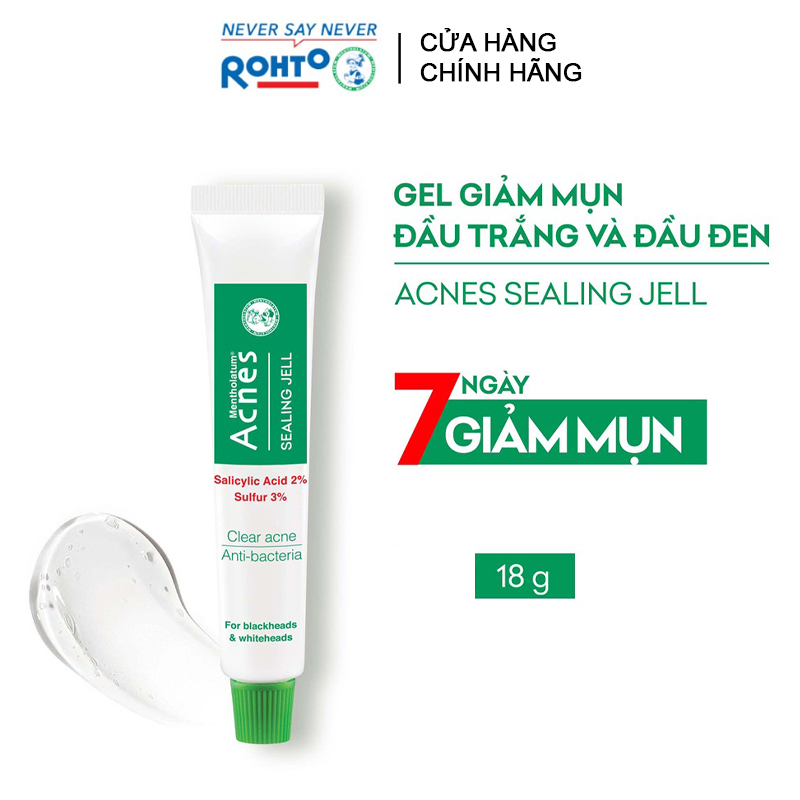 Gel Giảm Mụn Đầu Đen Và Mụn Đầu Trắng Acnes Sealing Jell