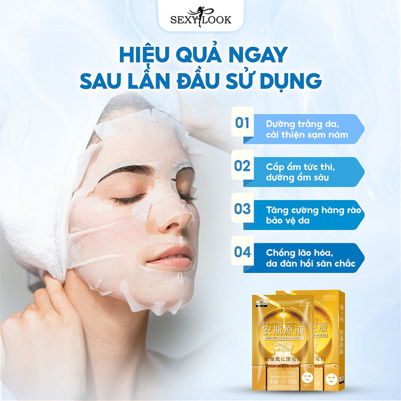 Mặt Nạ Tinh Dầu Dưỡng Ẩm, Sáng Da, Ngừa Mụn Sexylook Pure Essence Mask