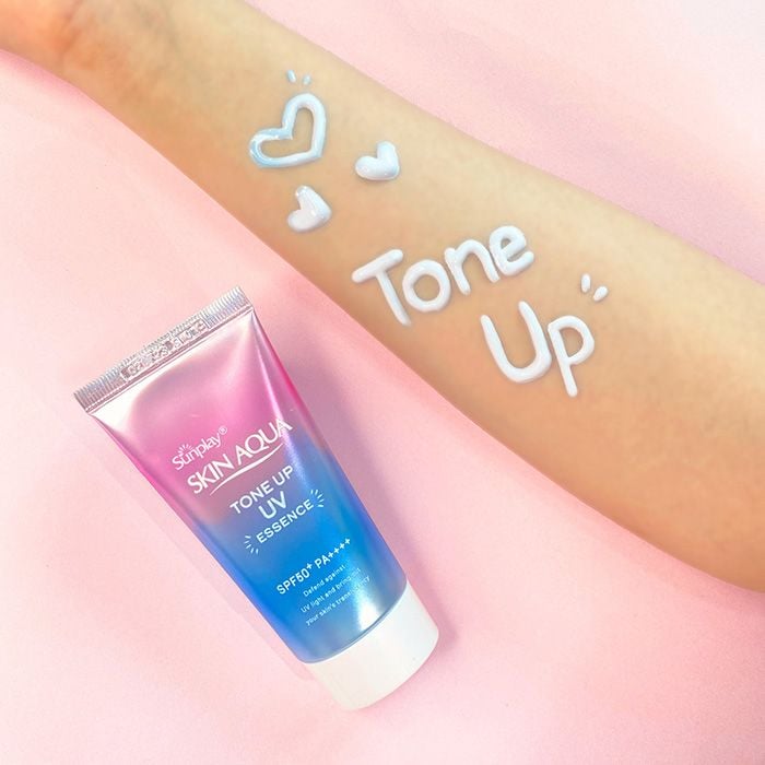 Tinh Chất Chống Nắng Sunplay Skin Aqua Tone Up UV Essence - Lavender – THẾ  GIỚI SKINFOOD