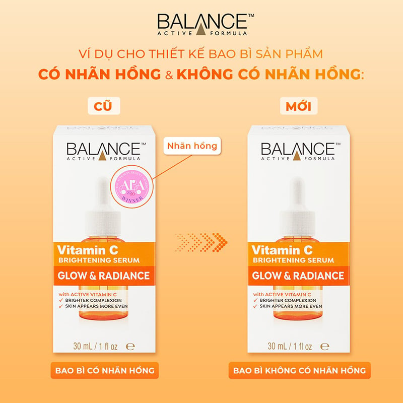 Serum Balance Active Formula Tinh Chất Dưỡng Trắng Da Trị Thâm Balance Active Formula Vitamin C Brightening Serum