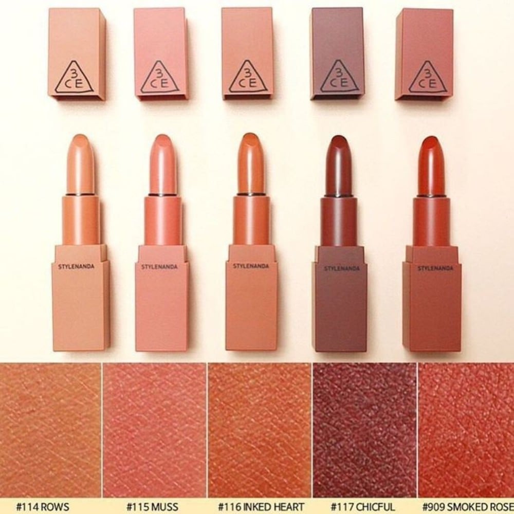 2.11 - thegioiskinfood - Bảng màu son 3CE Mood Recipe Matte Lip Color