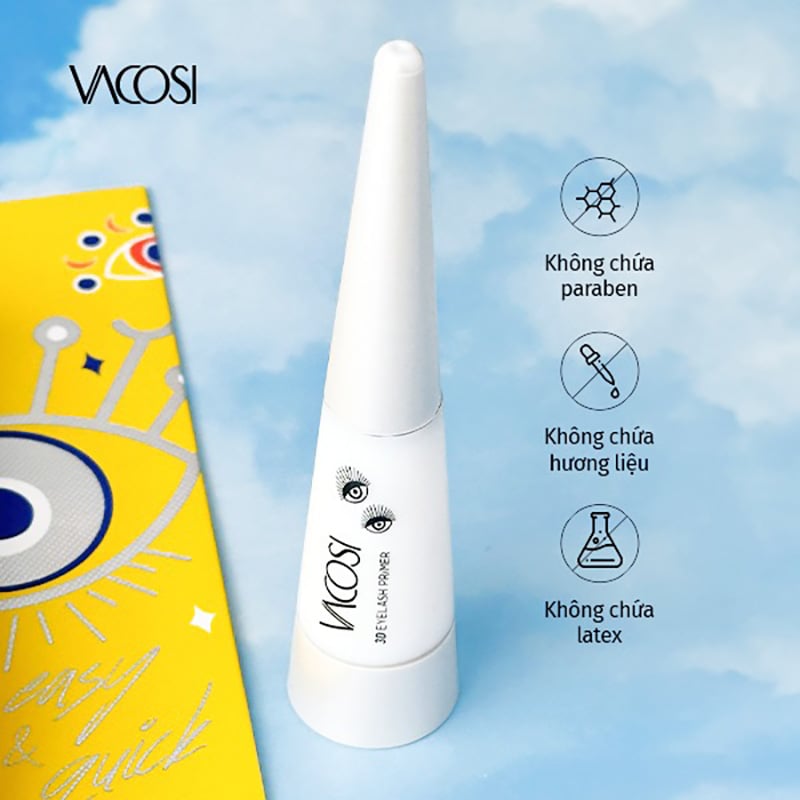 Vacosi Eyelash 3D Primer (Keo Dán Mi Hồng) - VM12 (2)