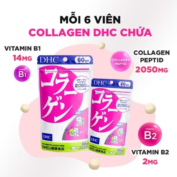 Viên dưỡng da Collagen DHC