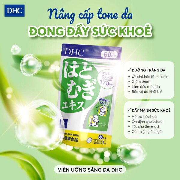 Viên uống trắng da DHC Nhật Bản