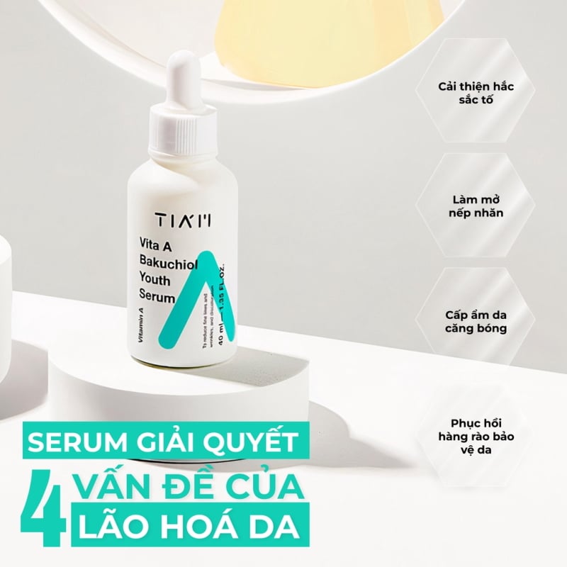 Serum Tiam Tinh Chất Dưỡng Tiam Giảm Vết Nhăn Ngừa Lão Hóa