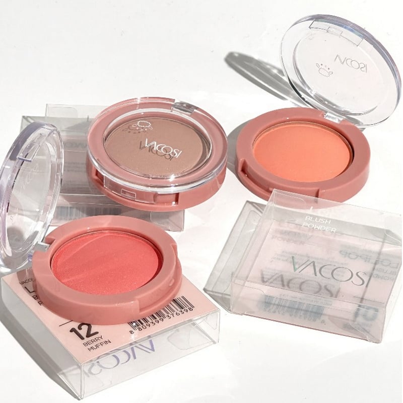 Phấn Má Hồng Bền Màu Vacosi Natural Studio Lolipop Blush Powder