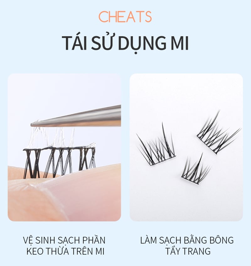 Lông Mi Giả Tách Sợi Mặt Trời Cho Mắt To Tự Nhiên Mlen Diary