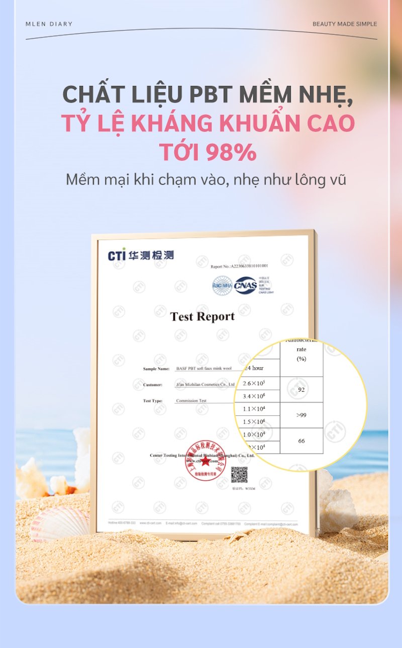 Mi Giả Cụm Tự Dính Không Cần Keo Mlen Diary