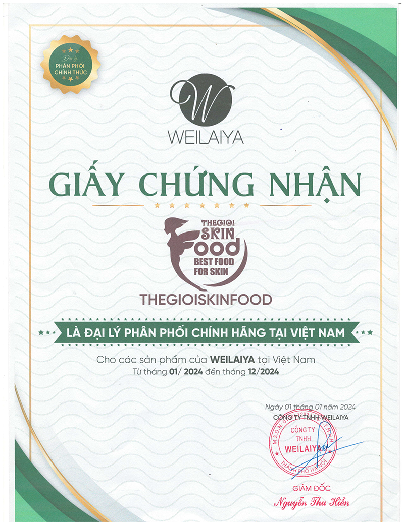 giấy chứng nhận