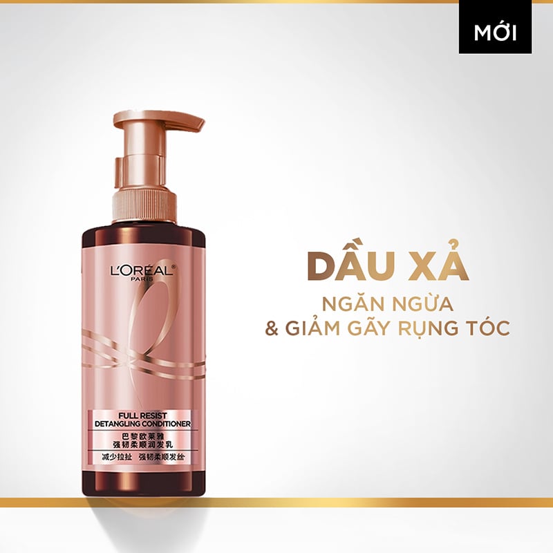 thegioiskinfood.com - Dầu Gội, Dầu Xả Giảm Rụng Tóc, Giúp Tóc Chắc Khỏe L'oreal Full Resist 440ml