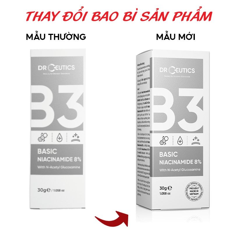 thay đổi bao bì