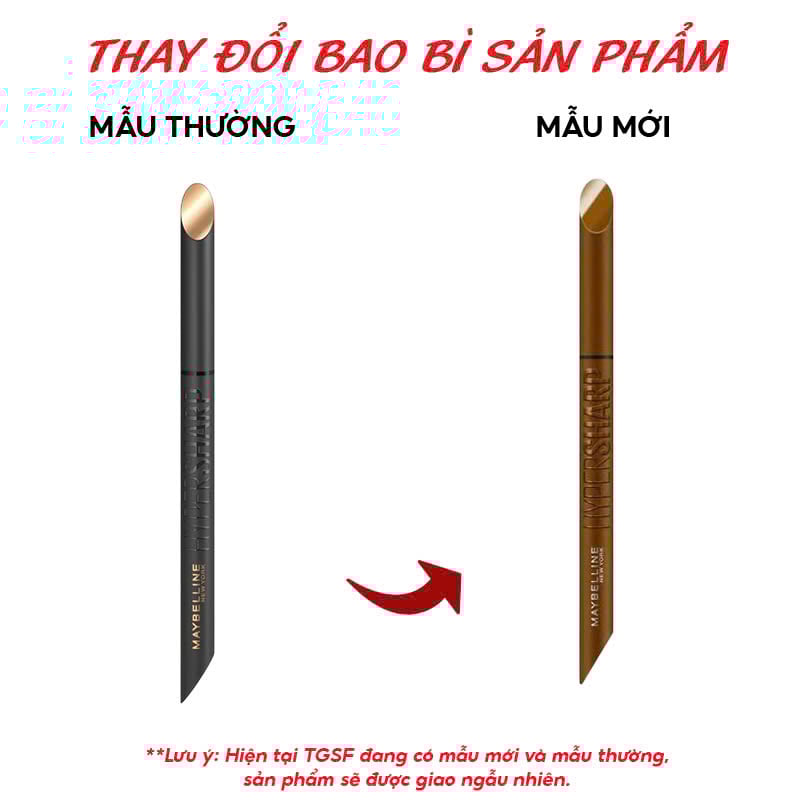 thegioiskinfood.com - Bút Kẻ Mắt Nước Siêu Sắc Mảnh, Không Lem Trôi Maybelline New York Hyper Sharp Liner Extreme 0.4g