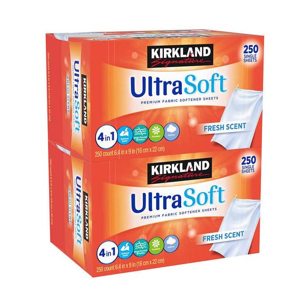 Giấy thơm và mềm vải KirkLand Ultra Soft 250 tờ