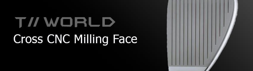 Công nghệ Cross CNC Milling Face của Gậy Wedge TW-W21 ( I, S, C SOLE ) | HONMA