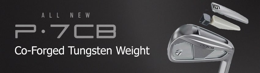 Công nghệ Co-Forged Tungsten Weight của Bộ gậy sắt P7CB - Zion | TaylorMade