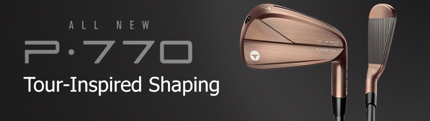 Công nghệ Tour-Inspired Shaping With&nbsp;Aged Copper Finish của Bộ gậy sắt P770 Circle T | TaylorMade