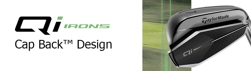 Công nghệ Cap Back™ Design & Hybrar Echo® Dampers của Bộ gậy sắt Qi Gunmetal Edition | TaylorMade