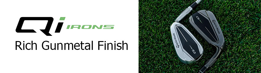Công nghệ Rich Gunmetal Finish của Bộ gậy sắt Qi Gunmetal Edition | TaylorMade