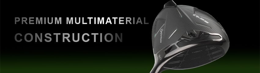Gậy Driver Taylormade Qi35 Max Lite - Cấu trúc đa vật liệu