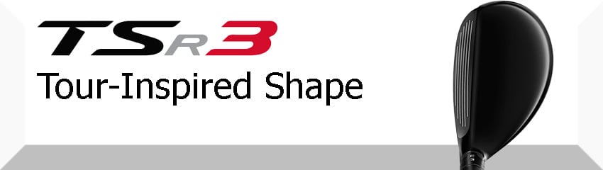 Công nghệ Tour-Inspired Shape của Gậy Hybrid TSR3 mới 2024 | Titleist